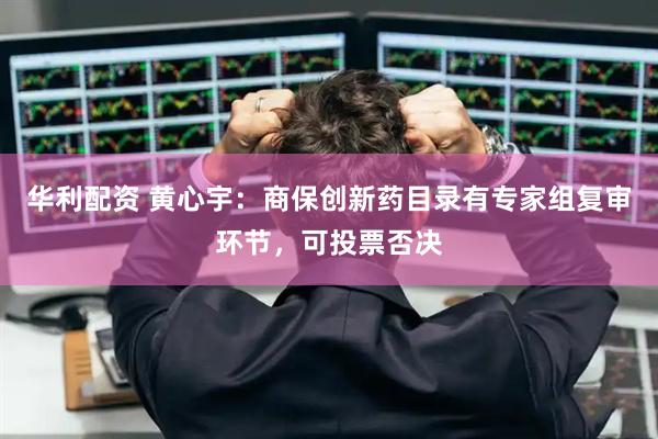 华利配资 黄心宇：商保创新药目录有专家组复审环节，可投票否决